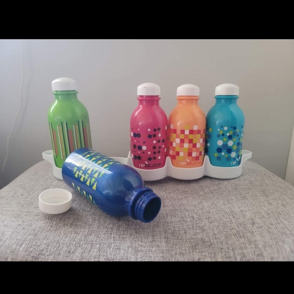 Colorful Reusable Bottles Set